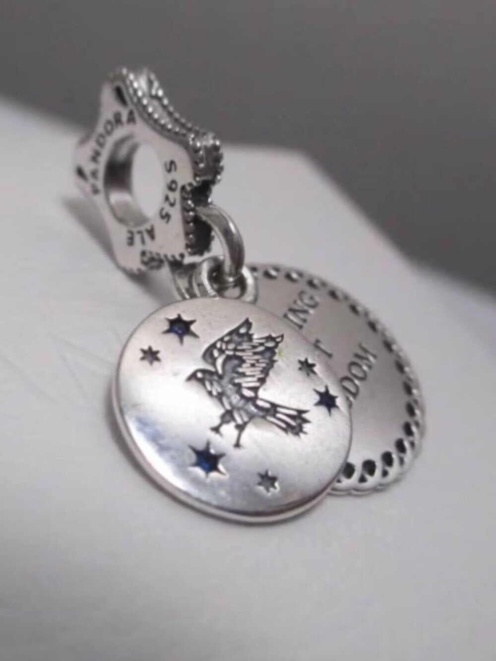 New Pandora S925 ALE Harry Potter Ravenclaw Dangle Charm